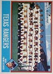 1976 Topps Baseball Cards      172     Texas Rangers CL/Frank Lucchesi